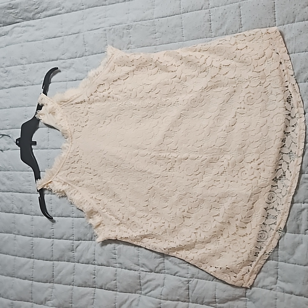 BerryYou Lace Sleeveless Blouse